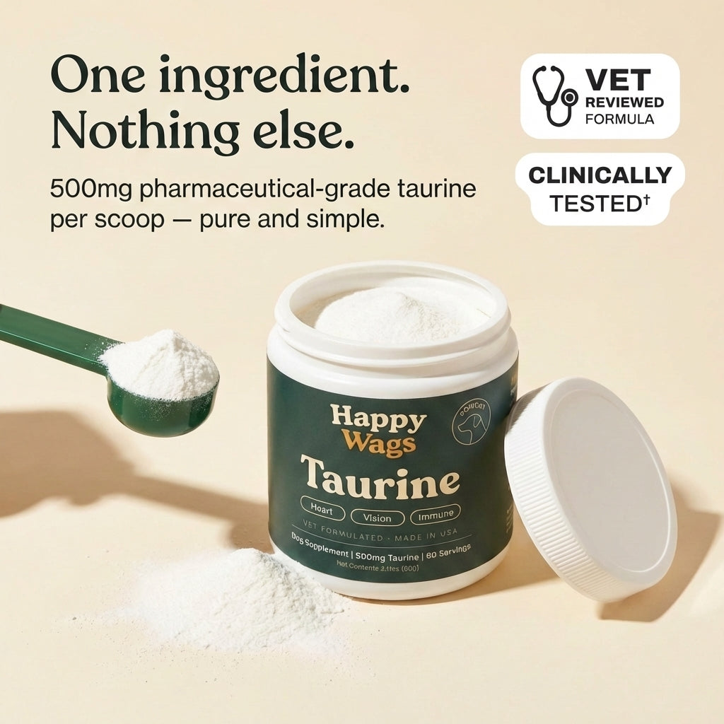 HappyWags Taurine benefits